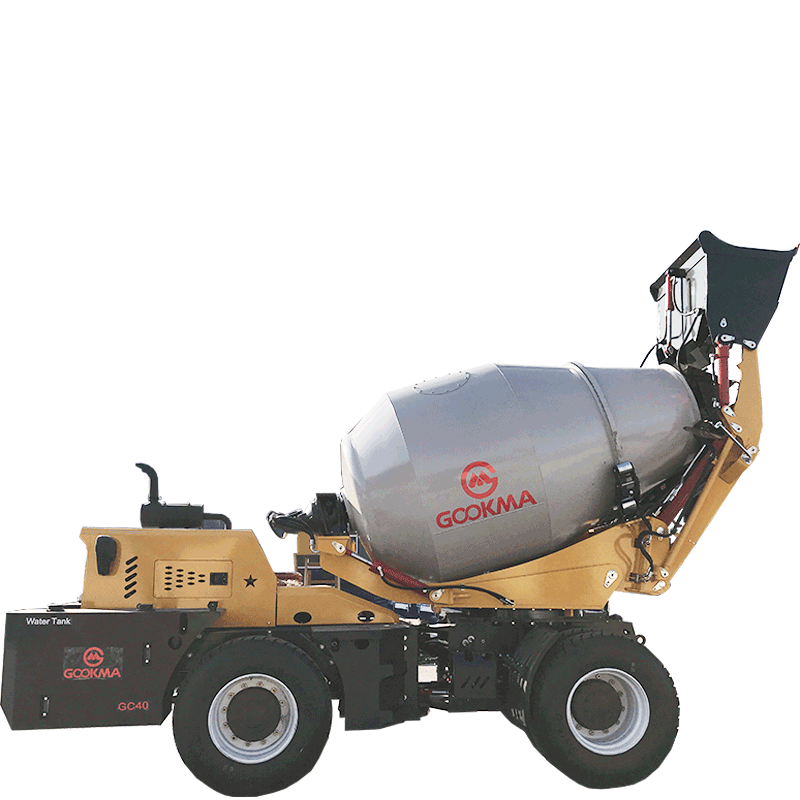 Self-feeding Concrete Mixer GM40 (4)