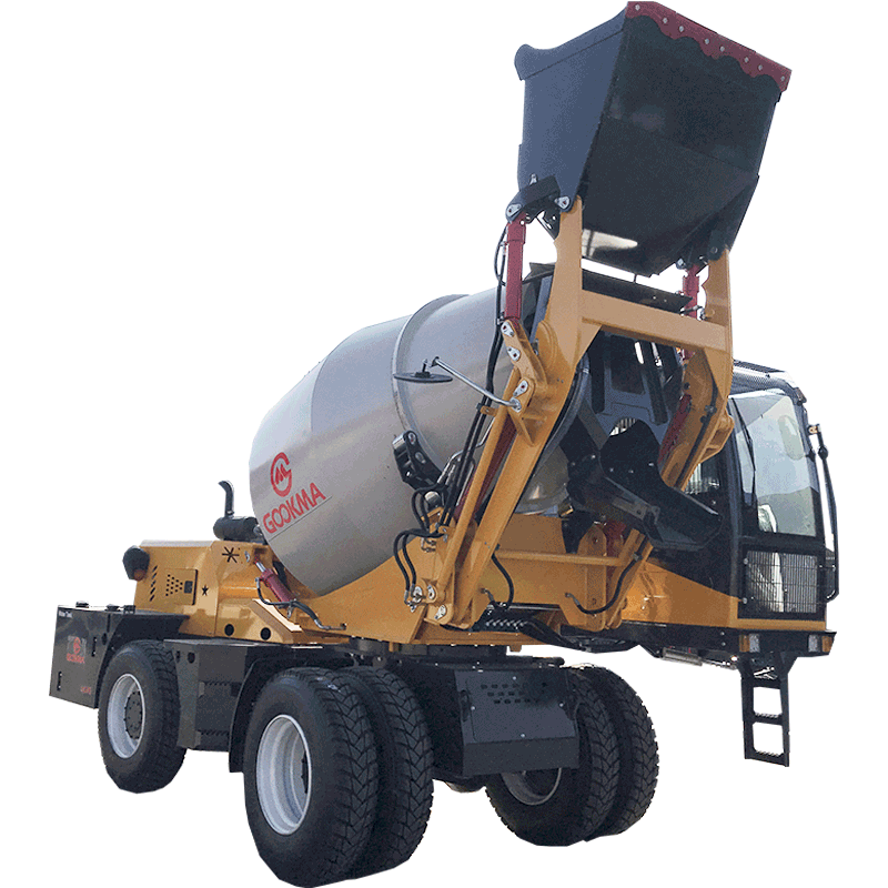 Self-feeding Concrete Mixer GM40 (5)