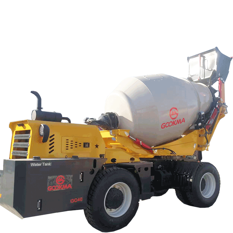 Self-feeding Concrete Mixer GM40 (6)